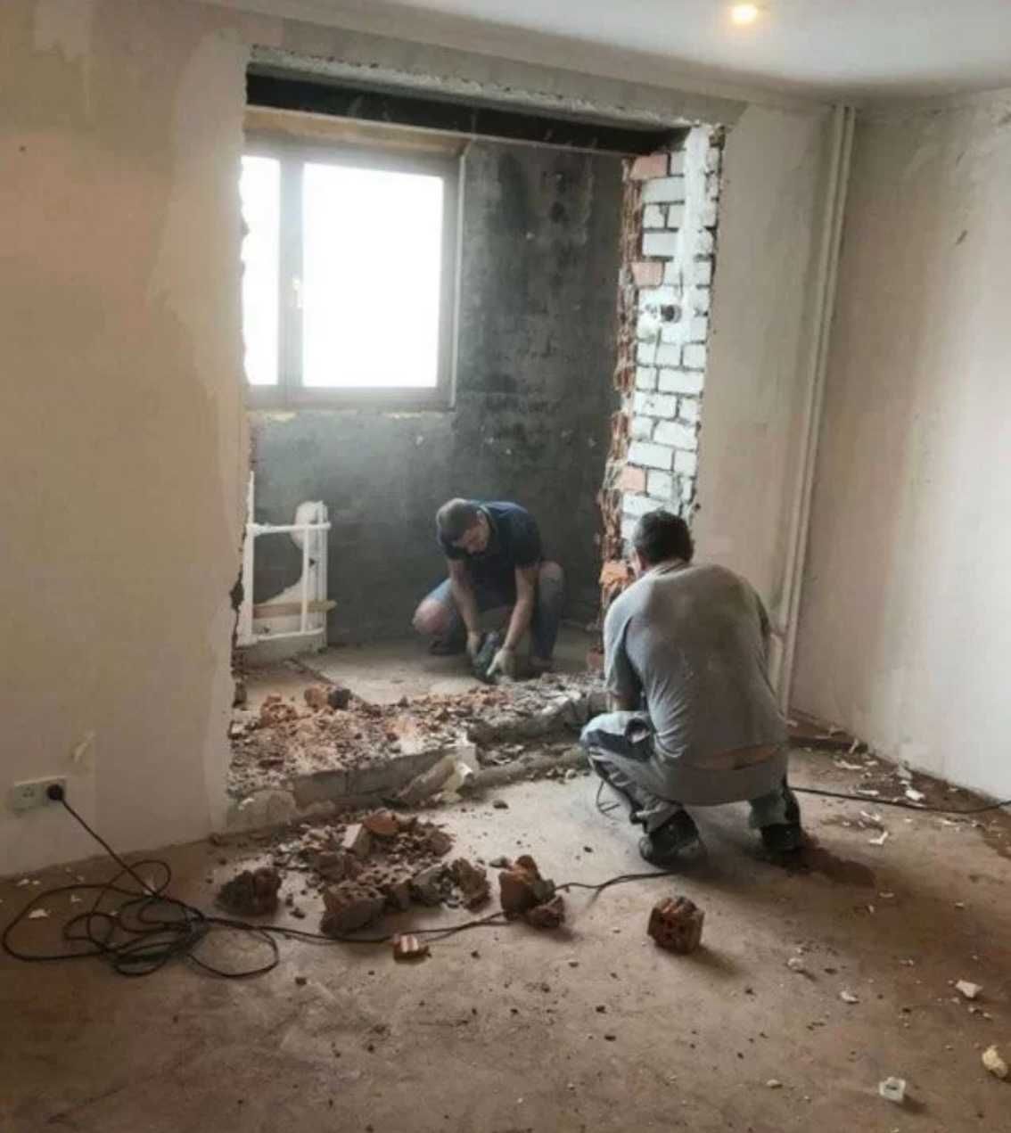 Демонтаж Качественно и Недорого. Стен, кафеля, стяжки, квартир, домов