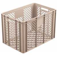 Skrzynka ażurowa na pieczywo Bakeline 600x400x410 mm – wysoka jakość
