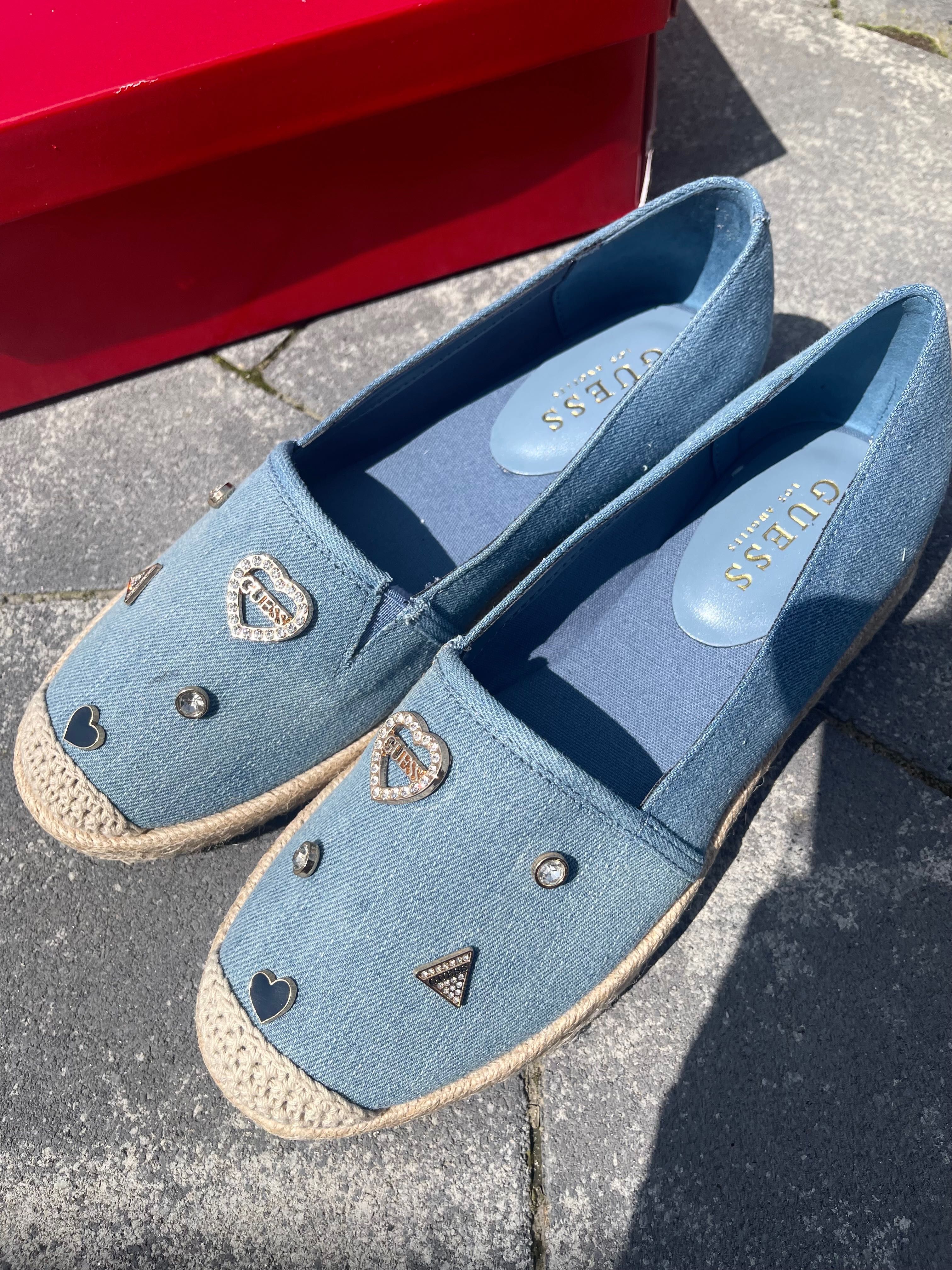 Джинсові еспадрильї Guess оригінал,нові,7,5 ,38 розмір