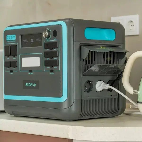 Портативна зарядна станція EcoPlay 2400W 2048WH 640000mAh