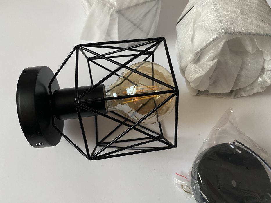 Світильник абажур люстра лофт вінтаж +лампа