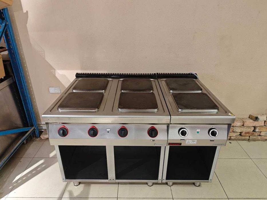 Kuchnia Gastronomiczna Kromet 900.KE – moc 16 i 8 kW, topowy model