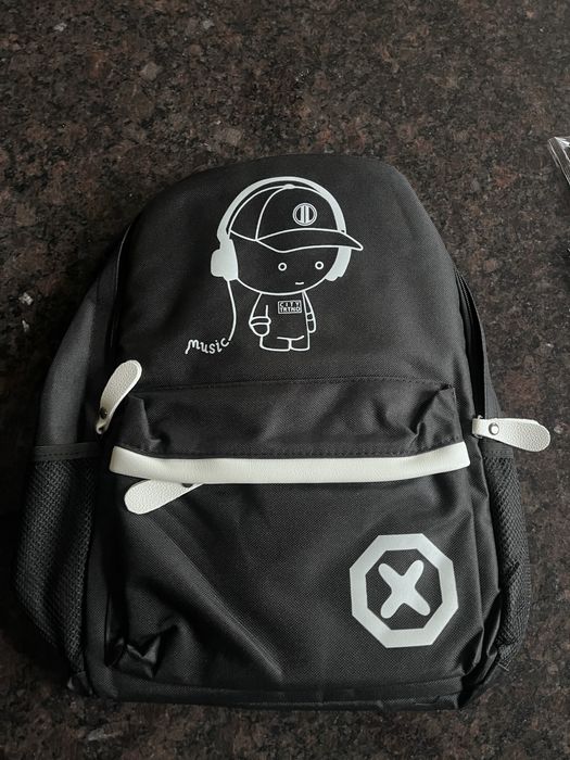 Plecak szkolny czarny