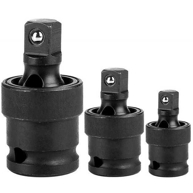 Набір ударних карданів 1/4″, 3/8″, 1/2″ 3 шт. Geko G10521