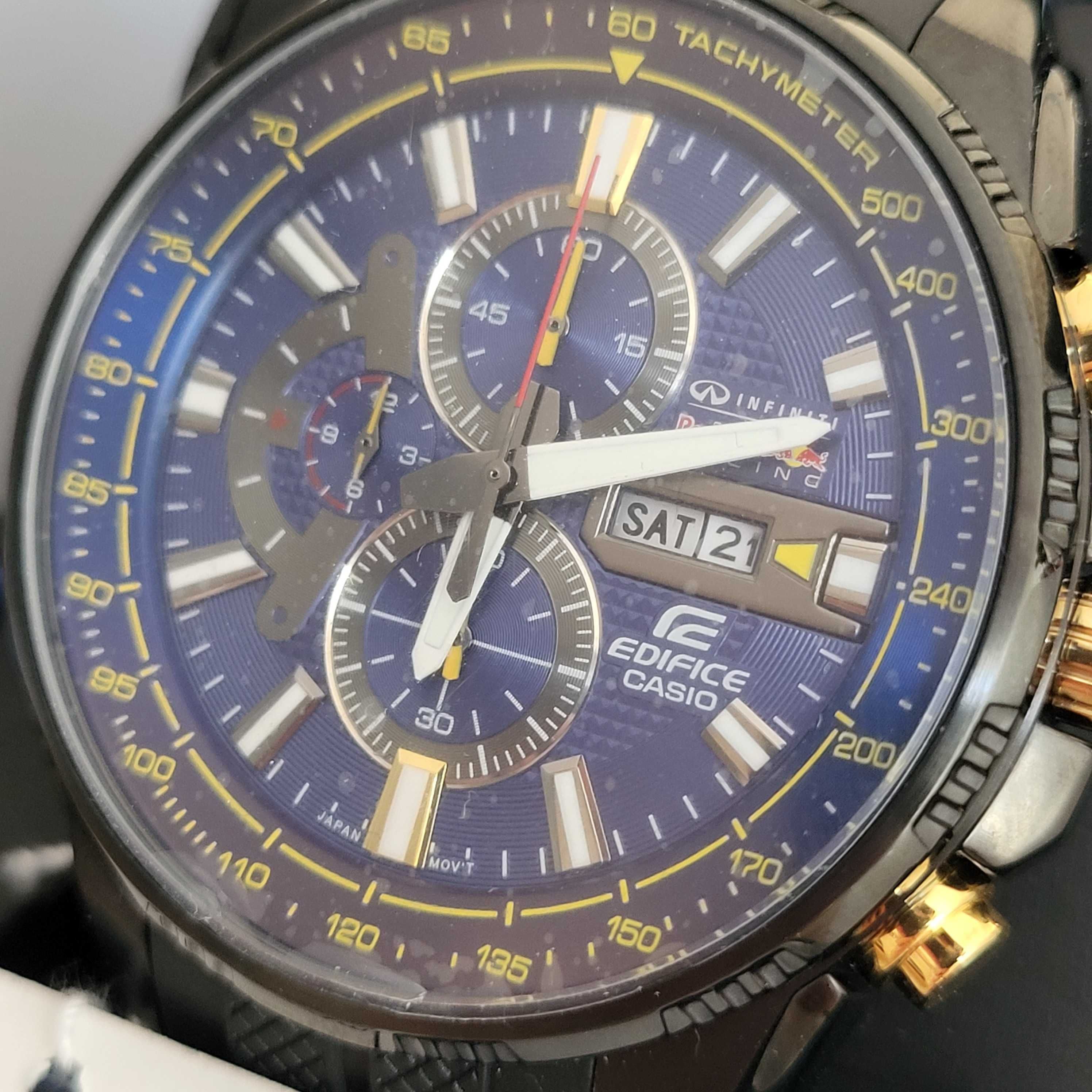 Zegarek Casio Edifice Red Bull Racing Limitowana edycja EFR-549RBP