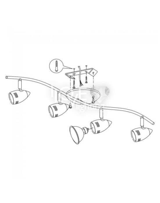 Lampa reflektor spot MAGNUM-LED Eglo