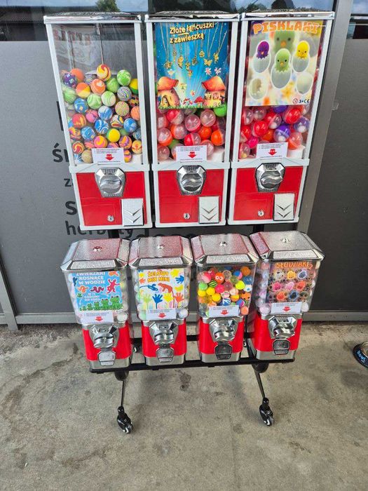Automat sprzedający zabawki, kapsuły, DODATKOWY dochód - Współpraca