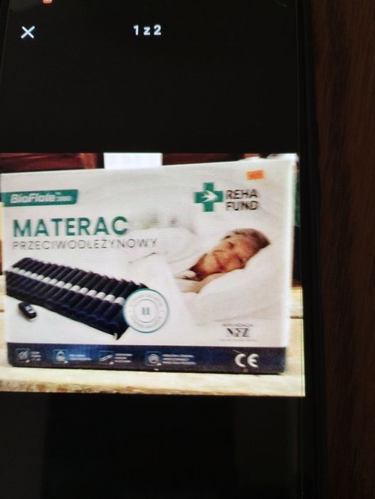 Materac przeciwodleżynowy