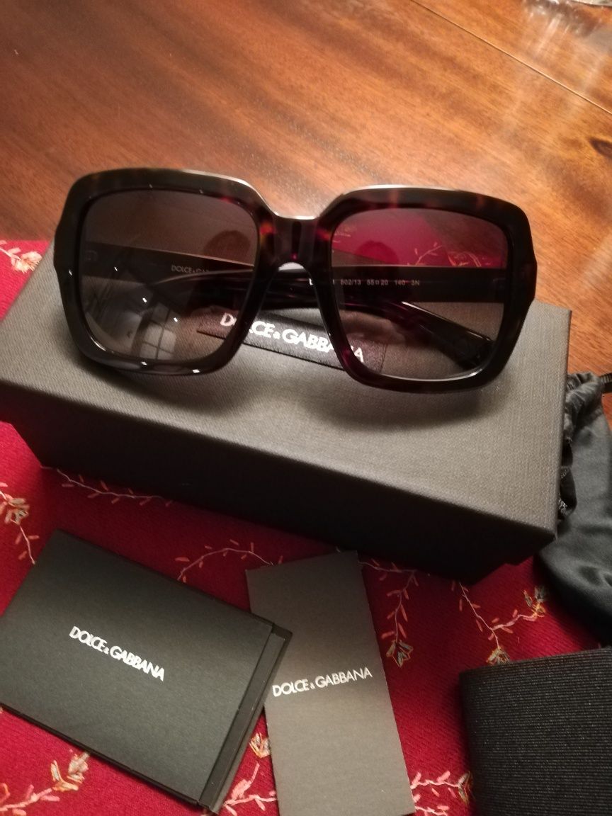 Óculos dolce Gabbana novos