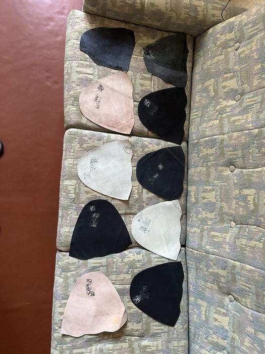 Куски кожи заводские