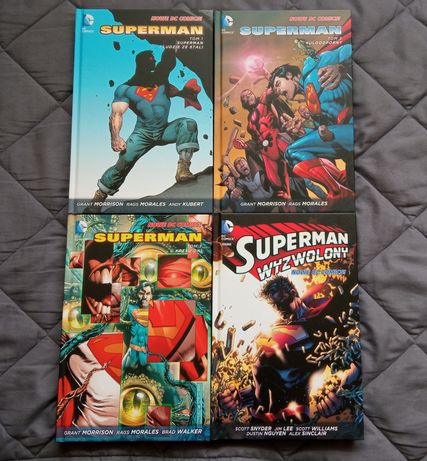 Superman (1-3) Morrison (komplet) + Wyzwolony - Nowe DC Comics