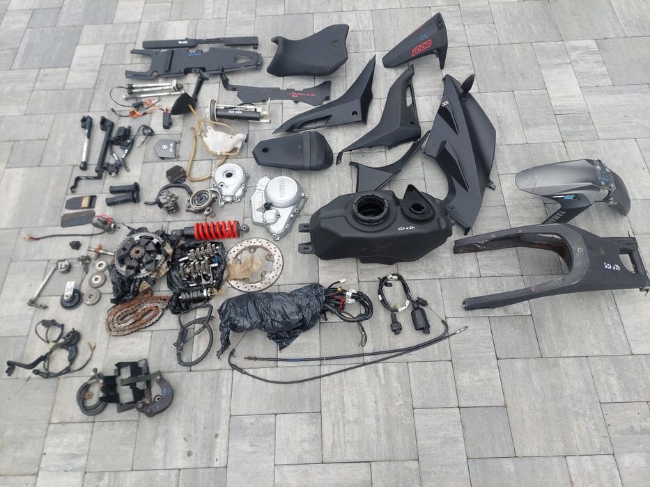 Hyosung gtr 125 250 stacyjka napęd kolektor kierownica siedzenie moduł