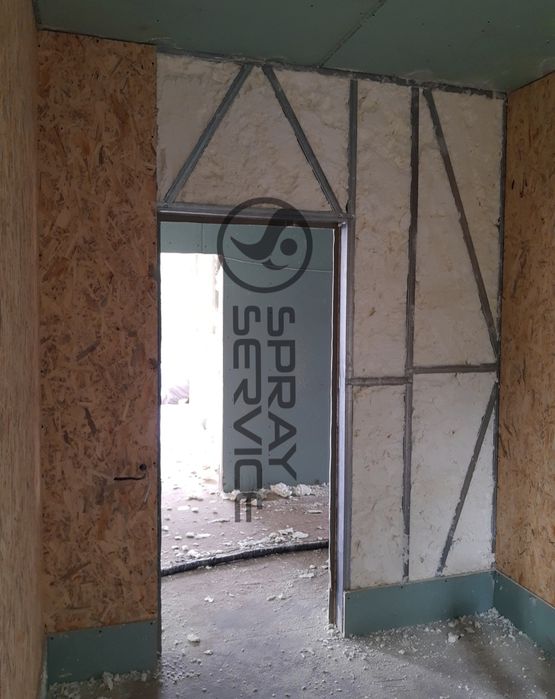 ЕНЕРГОЕФЕКТИВНЕ утеплення ППУ каркасних споруд, будинків, покрівлі,