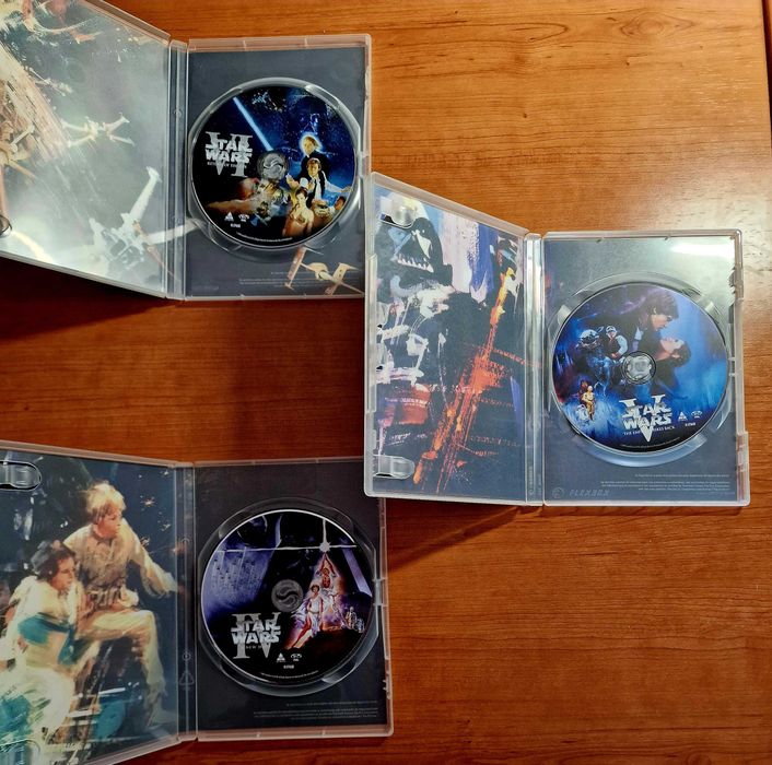 STAR WARS - A Saga Original | 6 Filmes | 9dvds REMASTERIZADOS