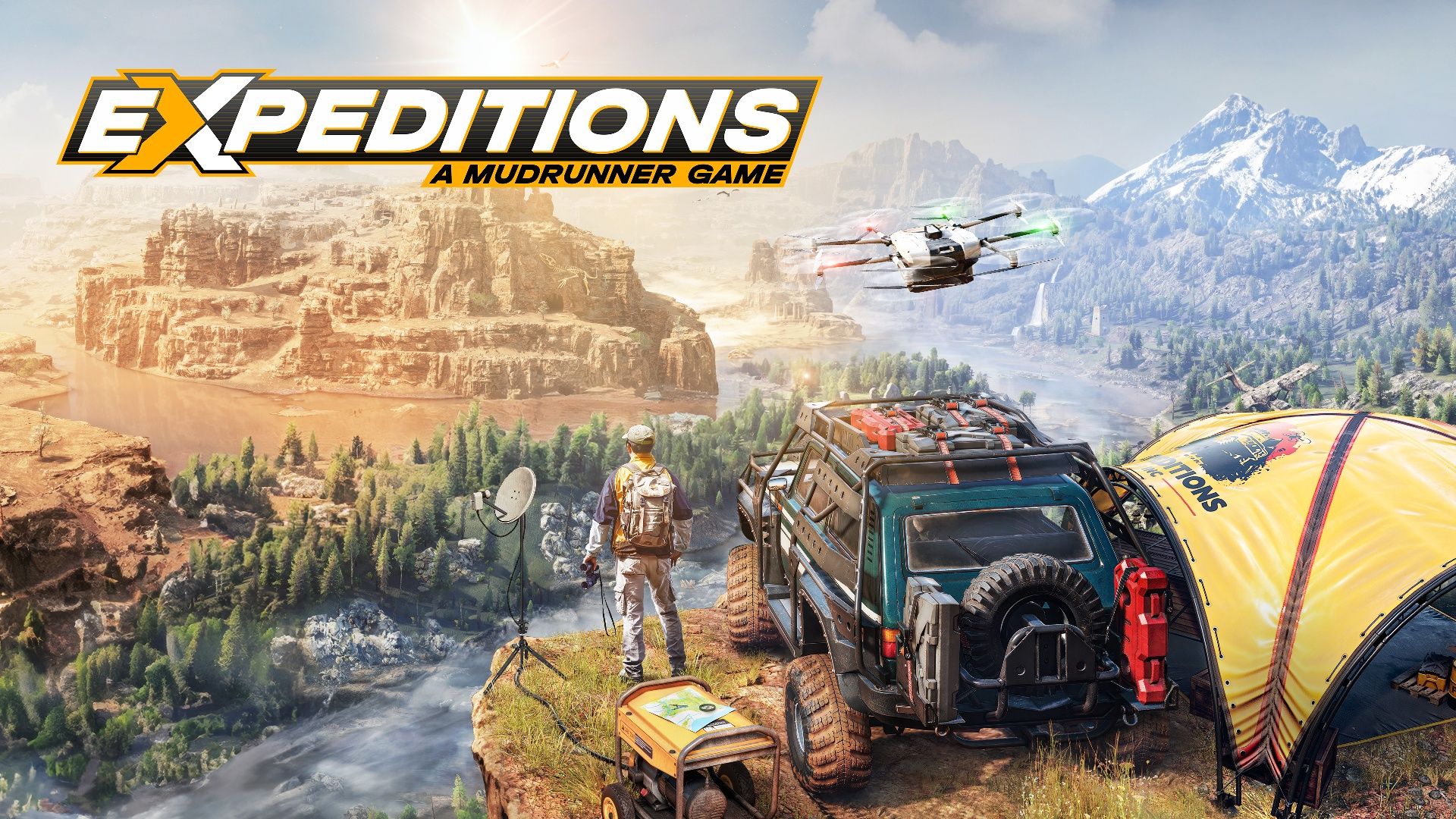 Expeditions: A MudRunner Game для PS4, PS5, Xbox One & Xbox Series