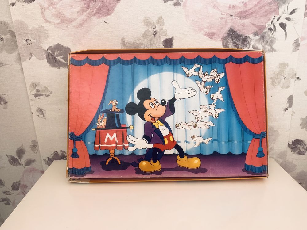 Puzzle Myszka Mickey Walt Disney 2x48, vintage