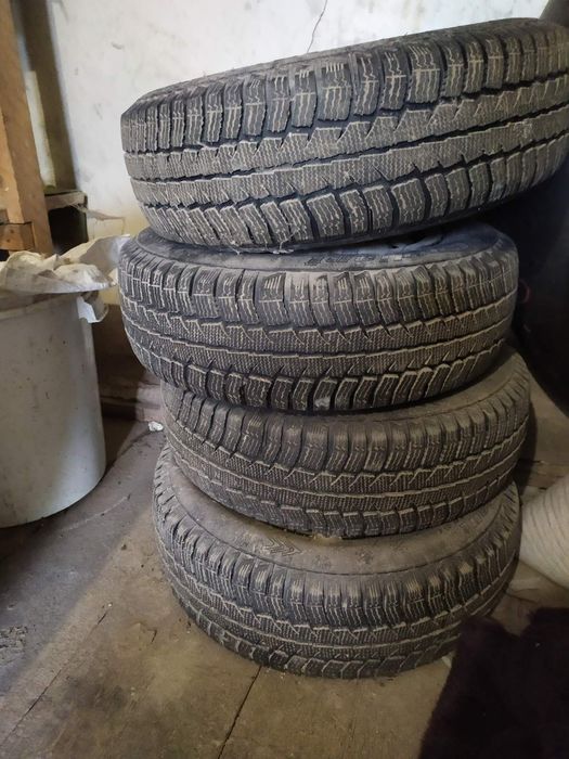 Покришки разом із тітаними на 13 зима