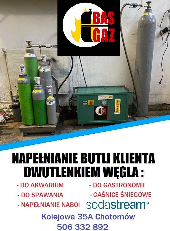 Soda Stream Napełnianie Naboi Co2 Spożywczym