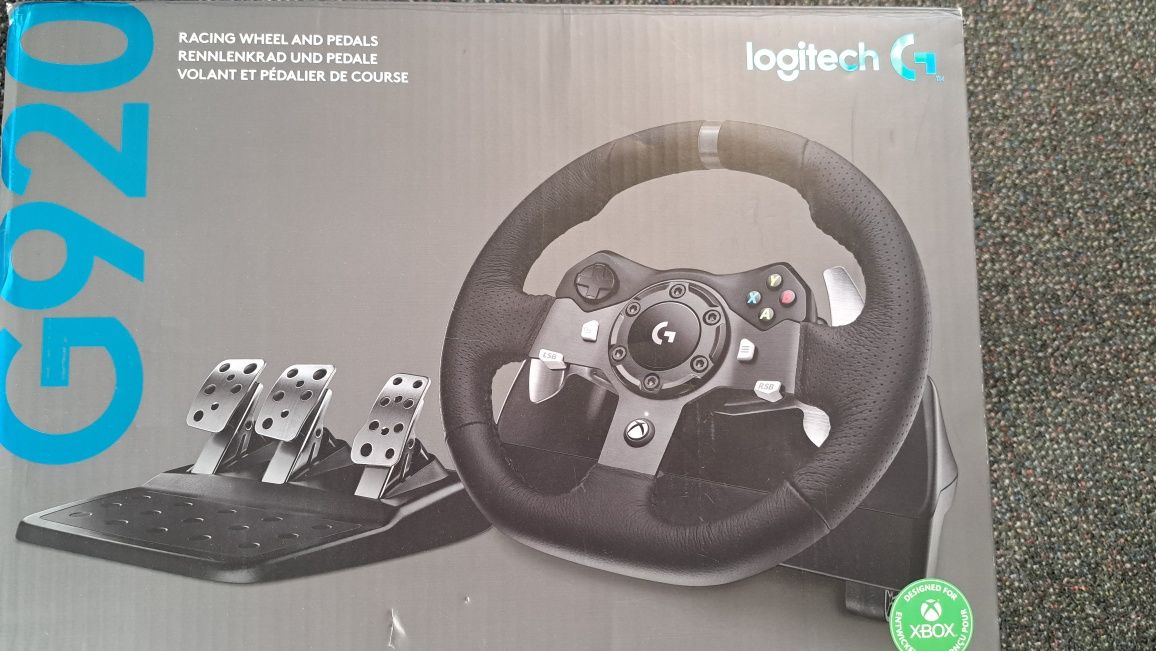 Kierownica Logitech G920+ Shifter b.dobry stan