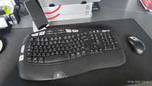 Logitech Wave k350 ergonomiczna bezprzewodowa klawiatura