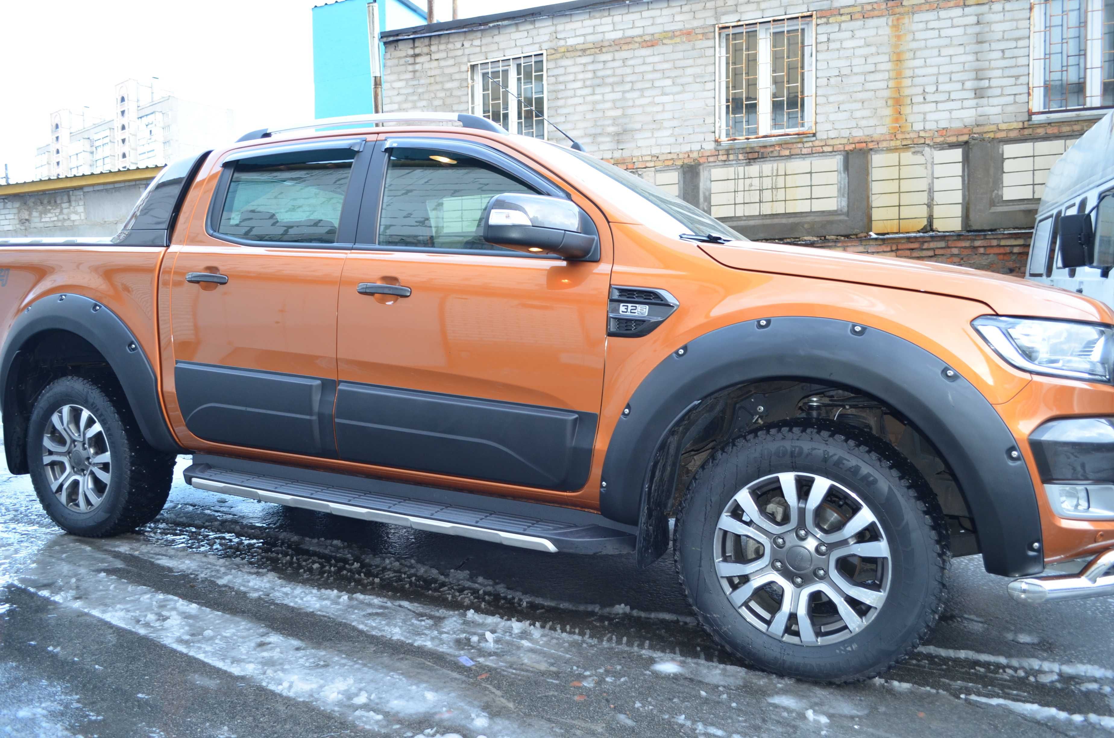 Расширители арок Форд Рейнджер Арки Ford Ranger Накладки на двери