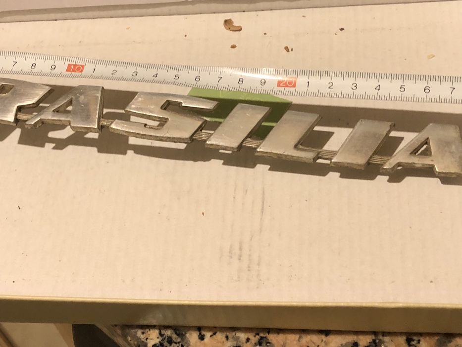 BRAZIILIA - logo VW letras originais