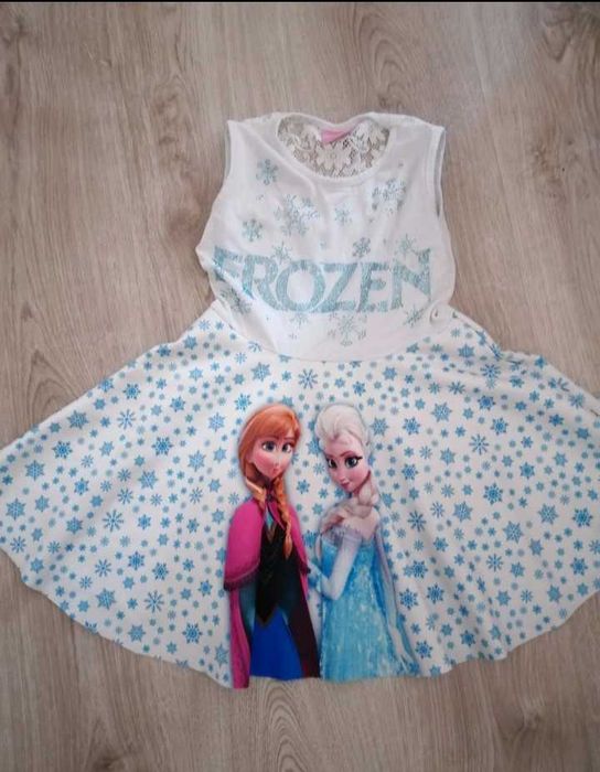 Sukienka Elsa Ania Kraina Lodu