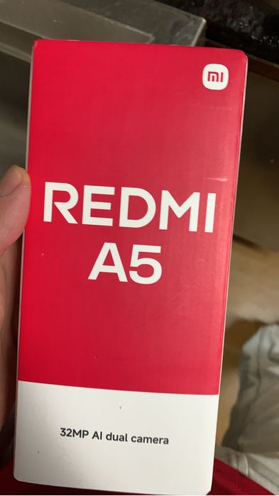 Redmi a5 novo dentro da caixa