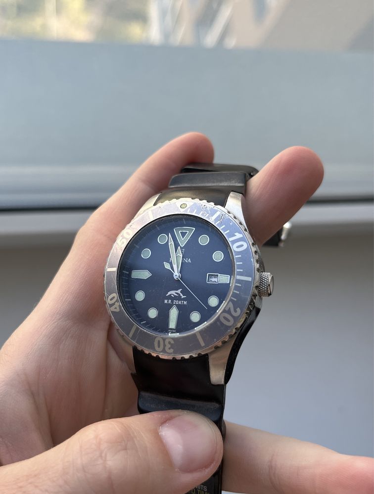 Часы Festina w.r 20 ATM для дайвинга