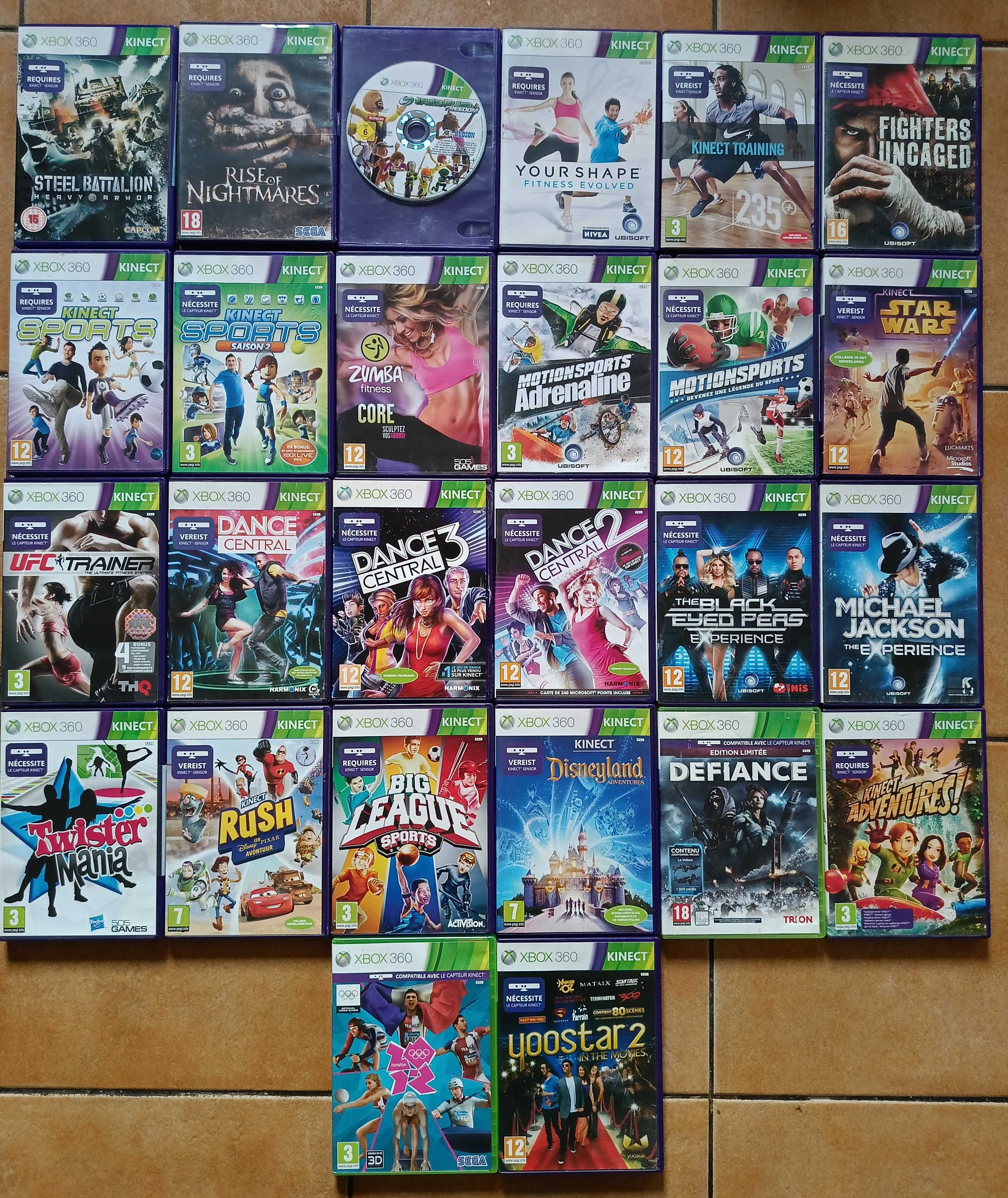 Gry/ Gry Xbox 360 Kinect / XBOX 360/ Game KINECT / Kinect