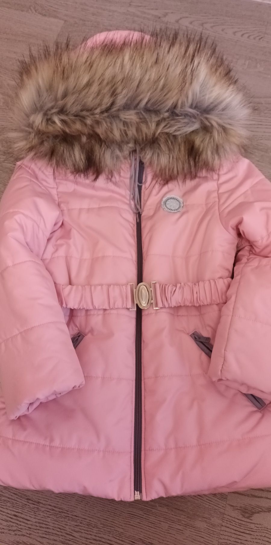Зимова куртка Бембі дуже тепла р.128/134