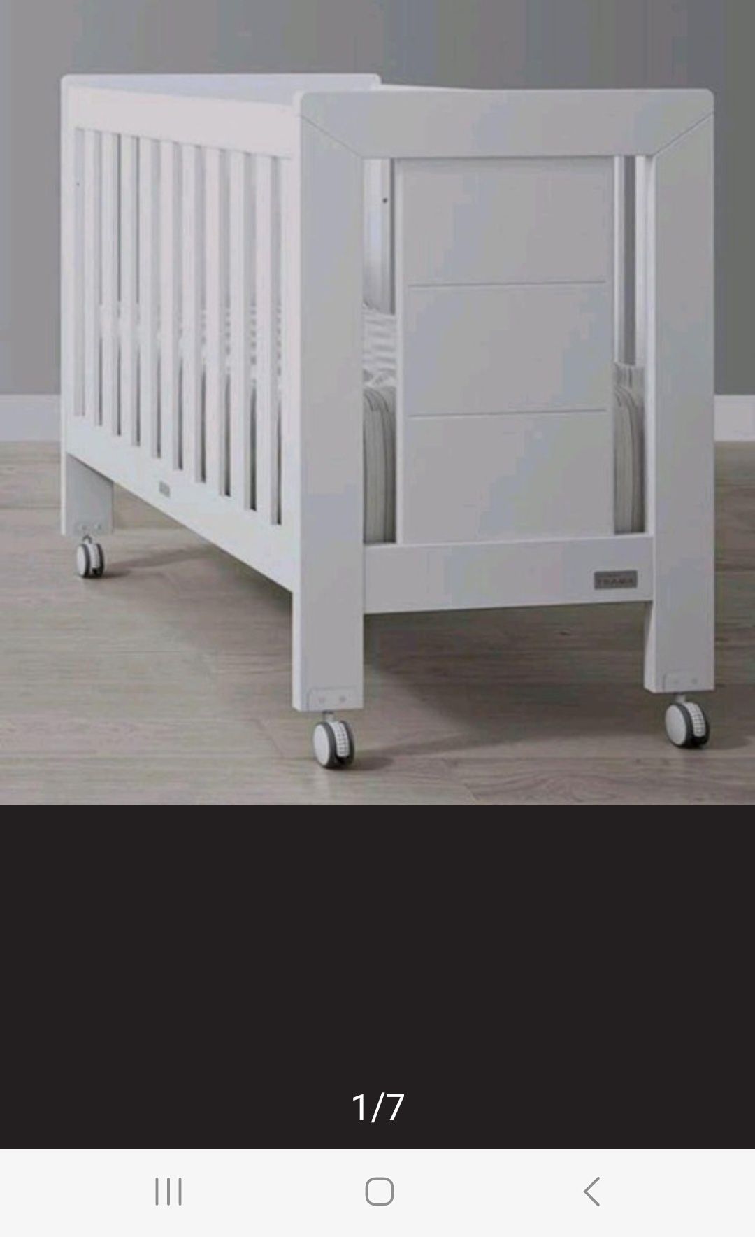 Cama e colchão (branco mate), como novos e sem defeitos!