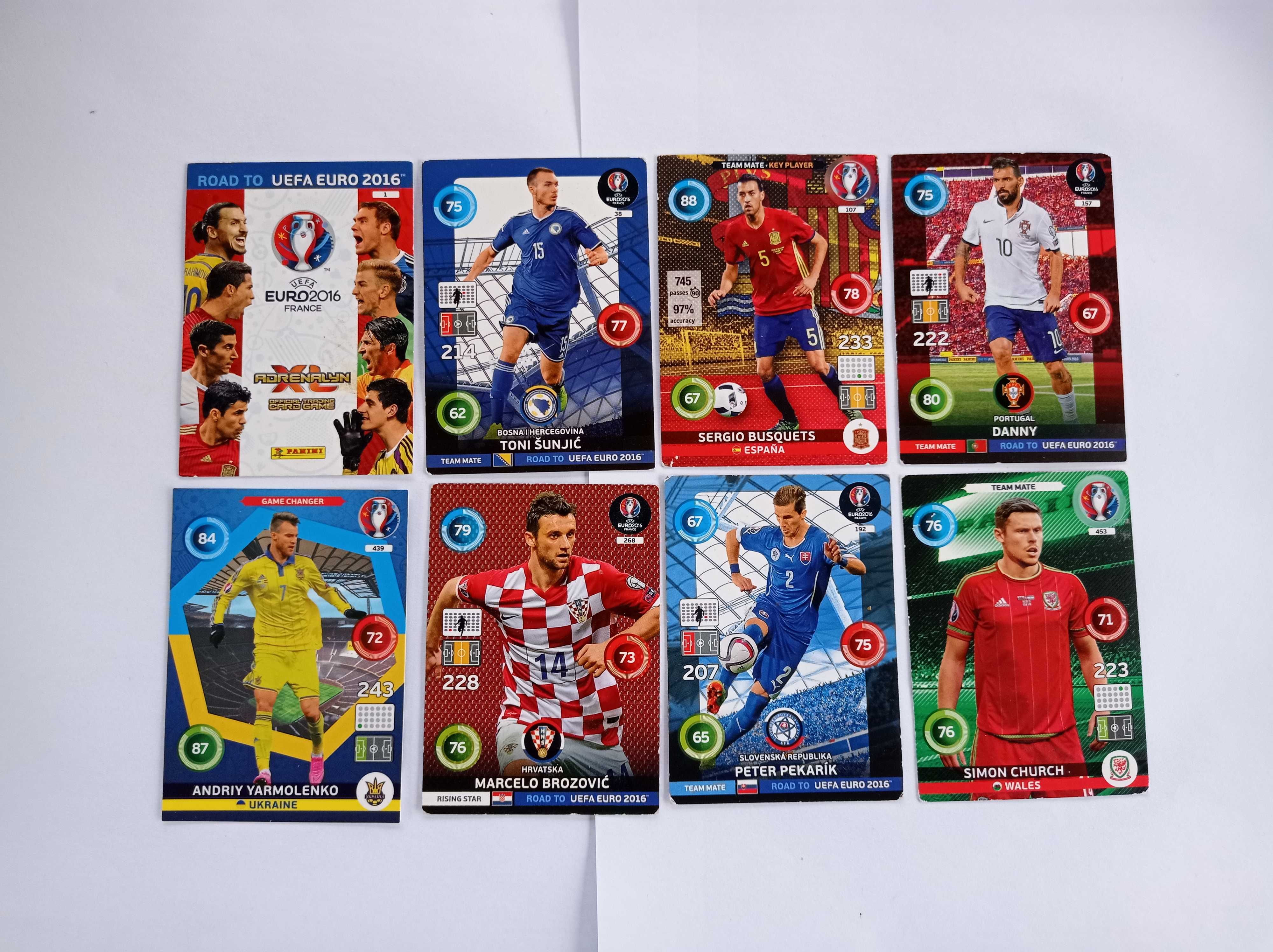 Karty FIFA euro 2016 komplet