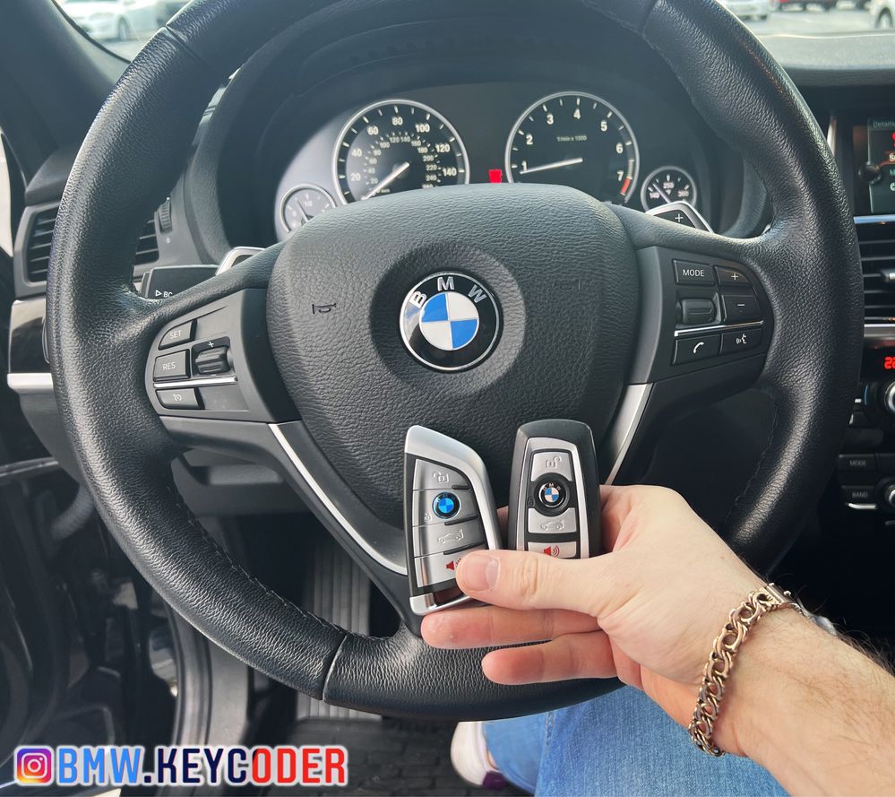 Прошивка прив'язка програмування смарт ключа чіпа іммо BMW Mini БМВ