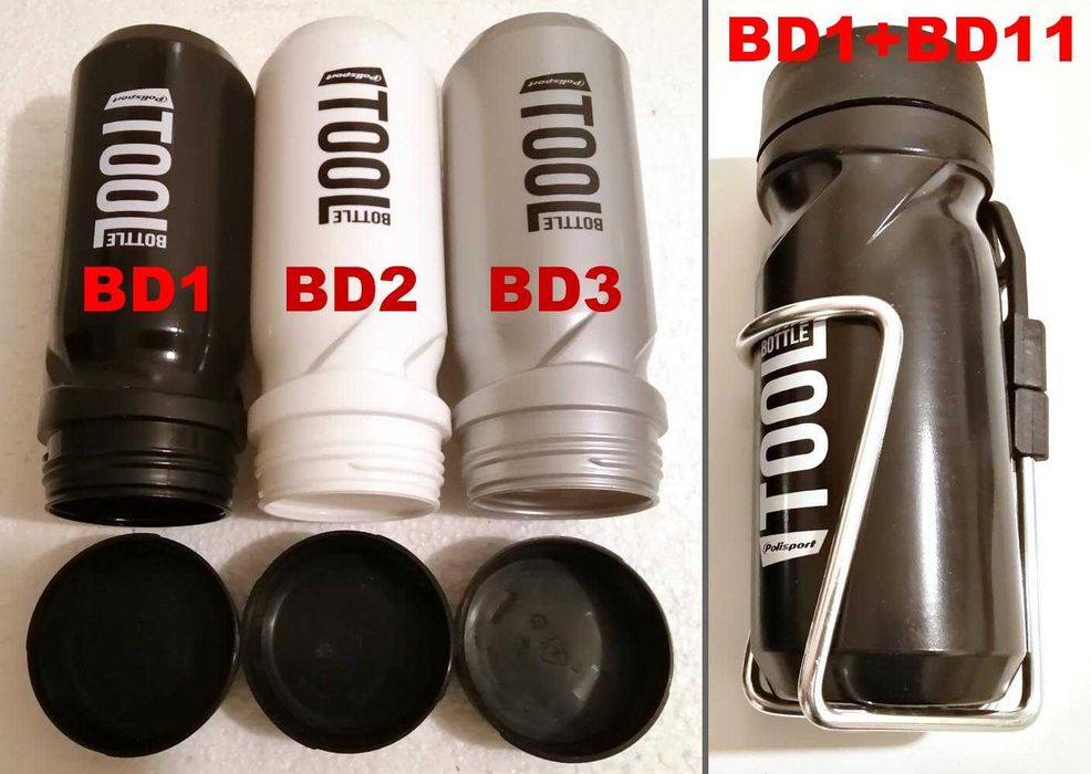 Bidão p/ ferramenta de bicicleta, suporte de bidão