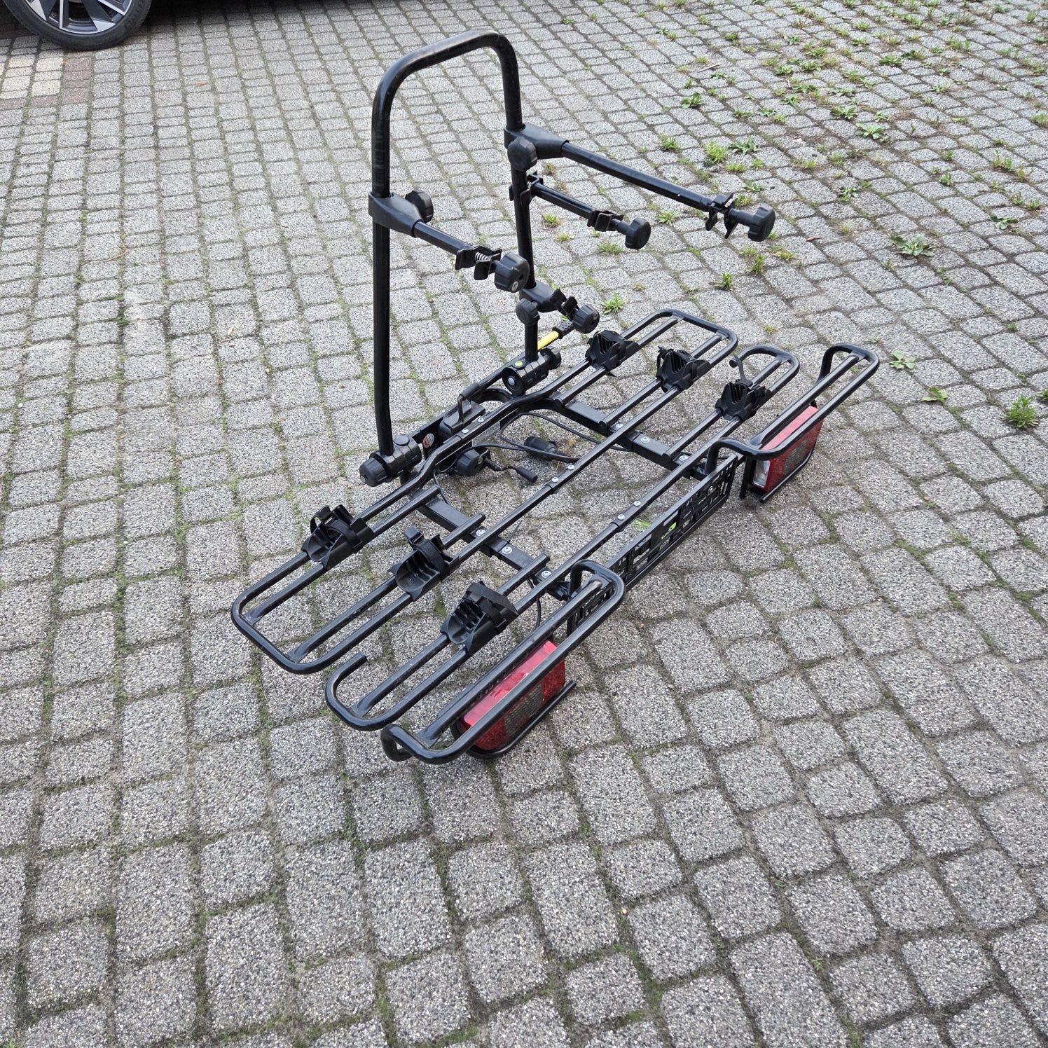Bagażnik rowerowy MFT Multi-Cargo 2 Family – 4 rowery – na hak uchylny