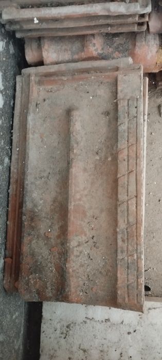 Telha cerâmica arganilense e estrela alva