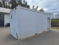 Kontener Containex budowlany sanitarny WC + umywalki bardzo dobry stan