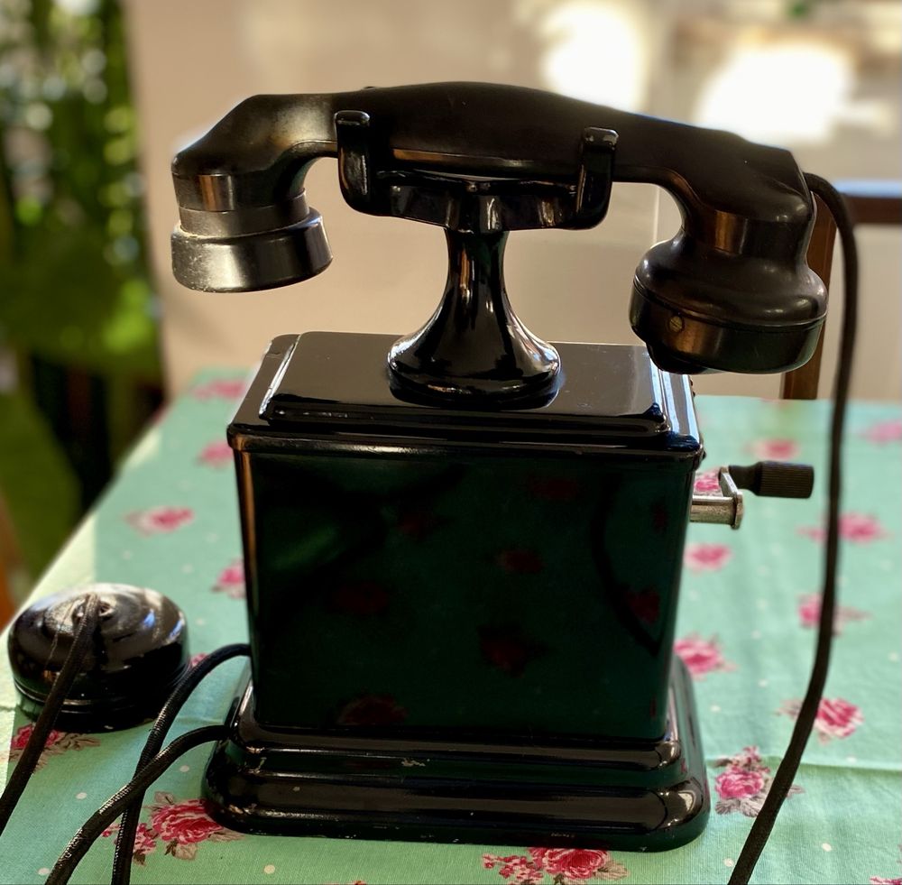 Telefone Antigo Manivela Décadas de 1910/30