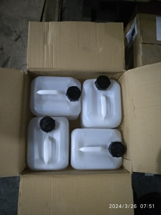 Канистра 5 л пластик  из под спирта