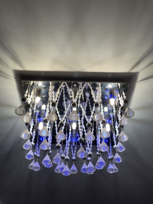 Lampa krysztalowa 9 zarowek