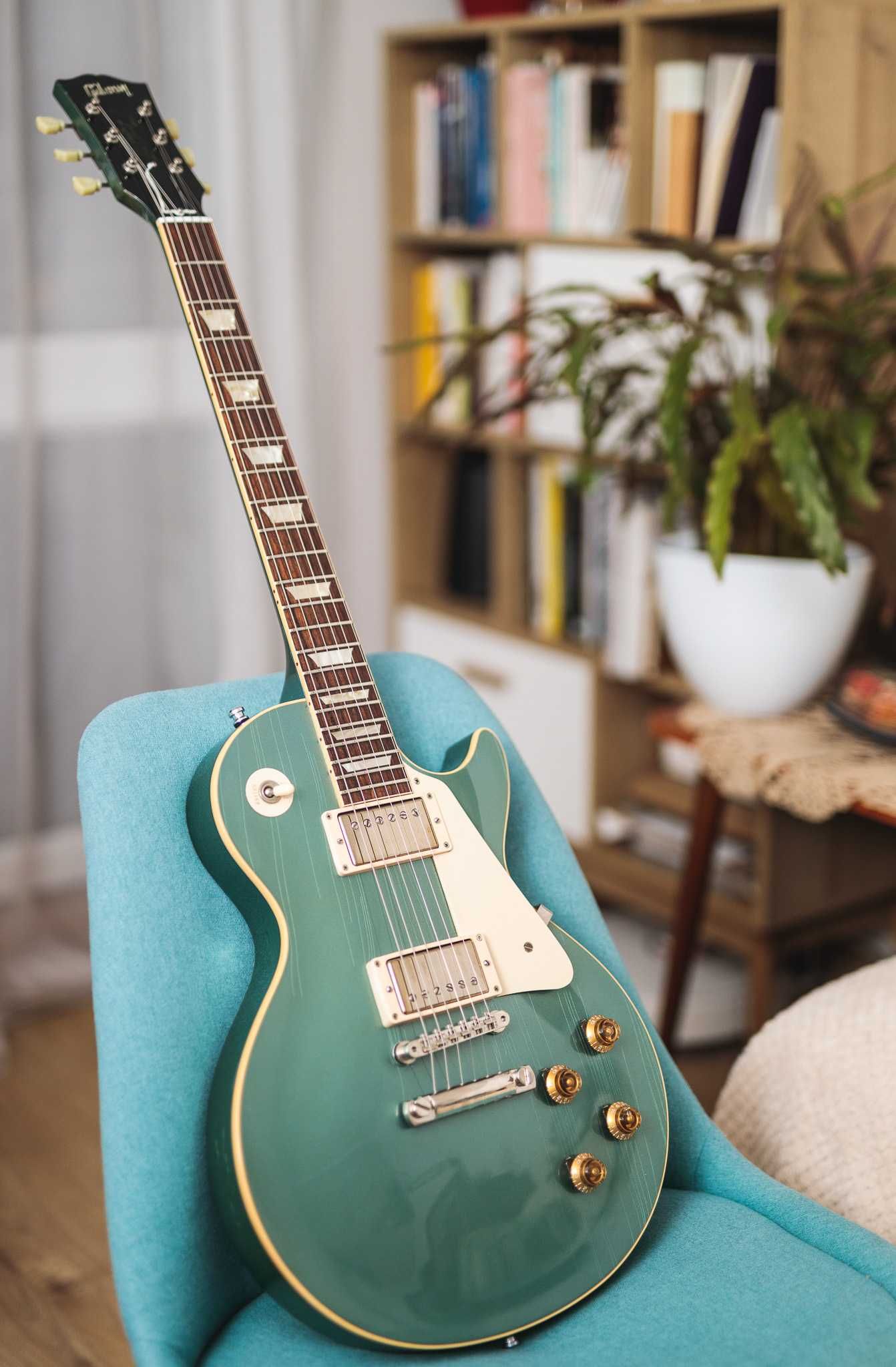 Gibson Les Paul Standard Custom Shop Pelham Blue Aged Nitro + futerał