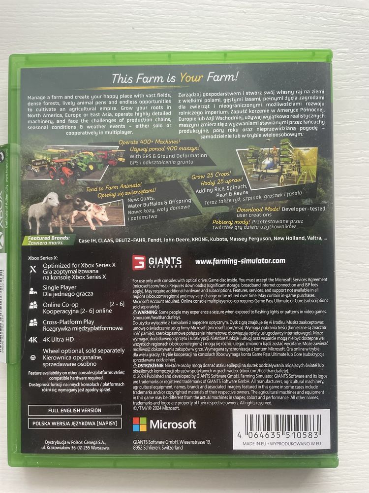 Gra Farming Simulator 25