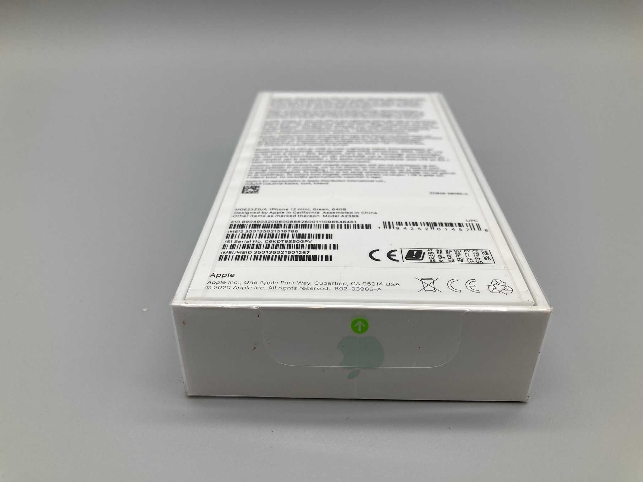 Iphone 12 mini 64Gb Model A2399 Neverlock Green 2020 рік Новий