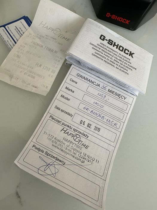 Zegarek G Shock casio 5536 gr b100