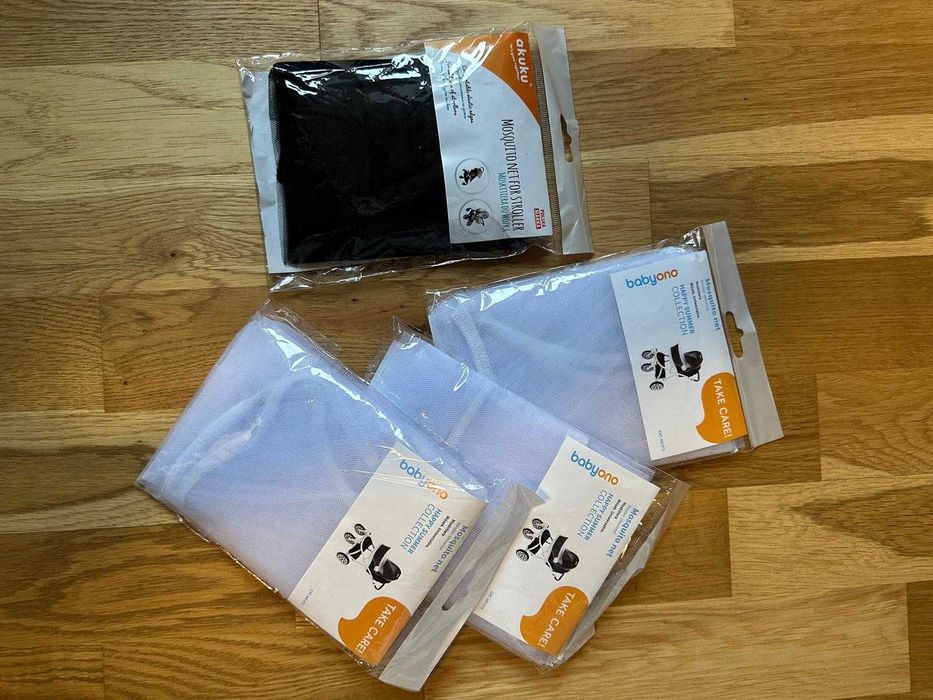 Torba do wózka dziecięcego + 4 moskitiery