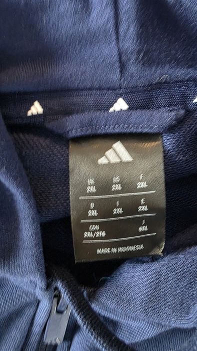 Adidas duża bluza męska po jednym wyjściu XXL
