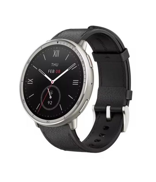 Amazfit Active 2 NFC Premium Black Leather (A2433)