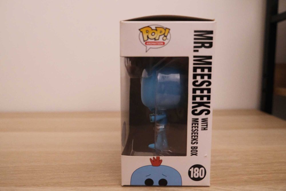 Funko Pop Figure Mr. Meeseeks with Meeseeks Box 180 (Nunca Aberto)