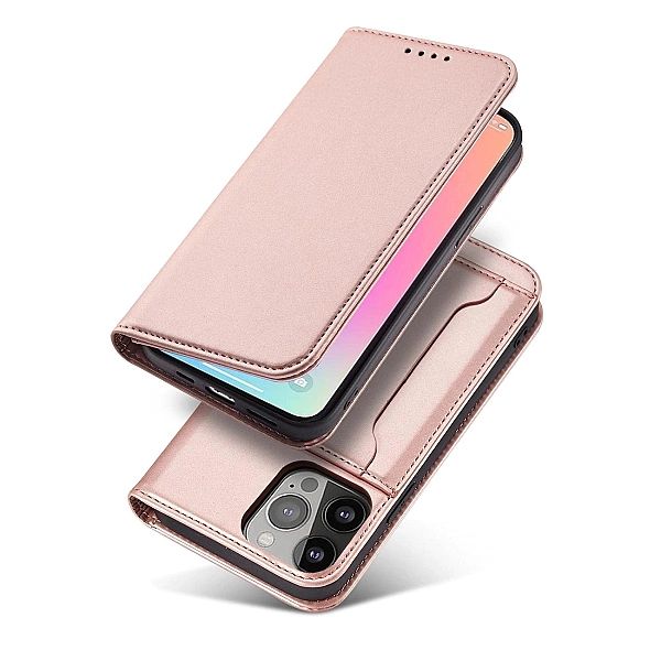 Magnet Card Case etui do iPhone 13 Pro Max pokrowiec portfel na karty